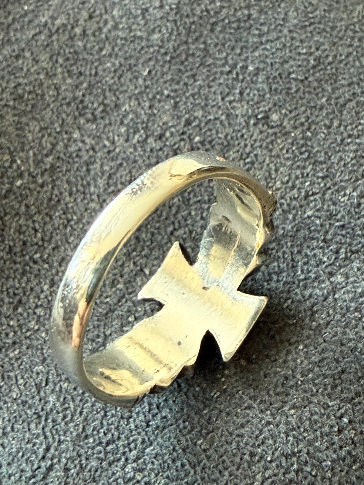 WW2. German silver ring. World War II.