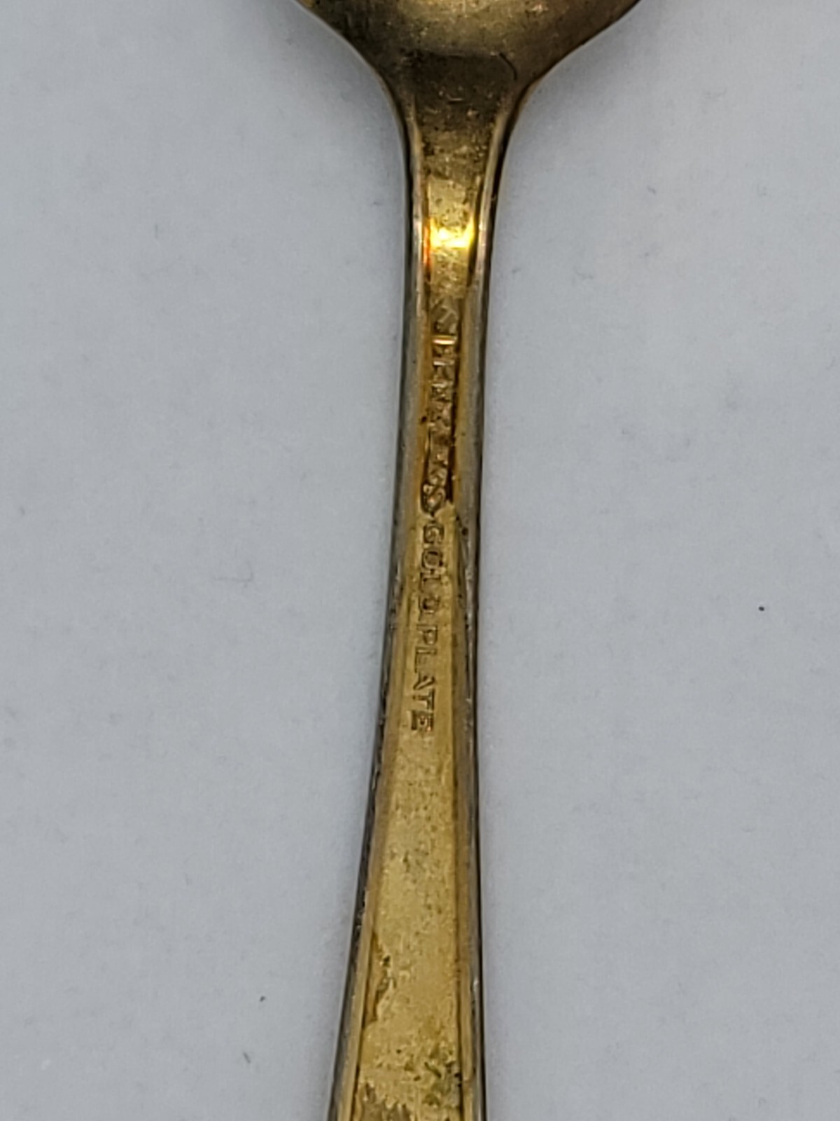 Peerless Gold Plated demitasse spoon Silverware