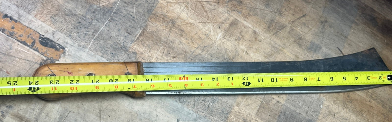 Diamond18 machete - Vintage made in China , 18" blade Diamond 18, 24" Chopper