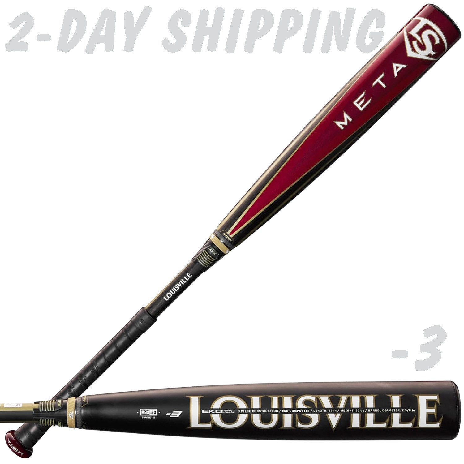 2025 Louisville Slugger META BBCOR Bat 32" / 29 oz WBL2966010 *2-DAY SHIP*
