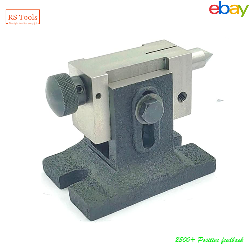 Single Bolt Small Lathe Tailstock for 3 inches (75 mm) & 4 inches (100 mm)