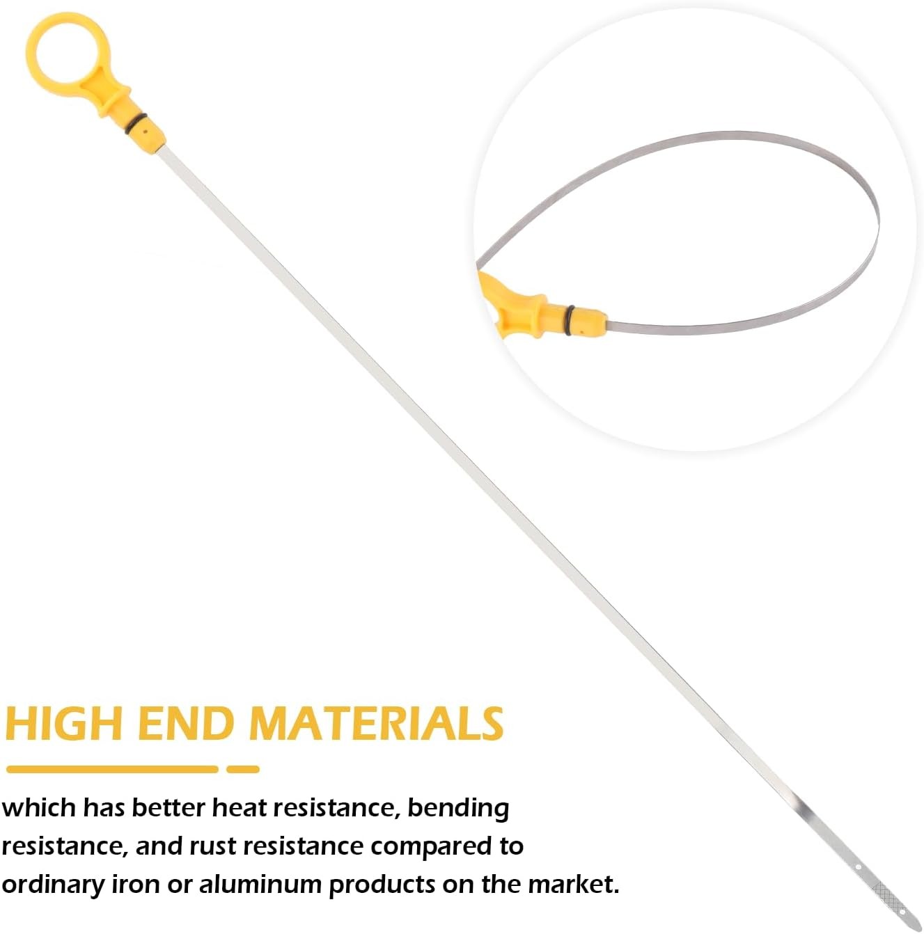 Car Engine Oil Dipstick Replacement OEM#CJ5Z-6750-A Compatible with Ford Lincoln