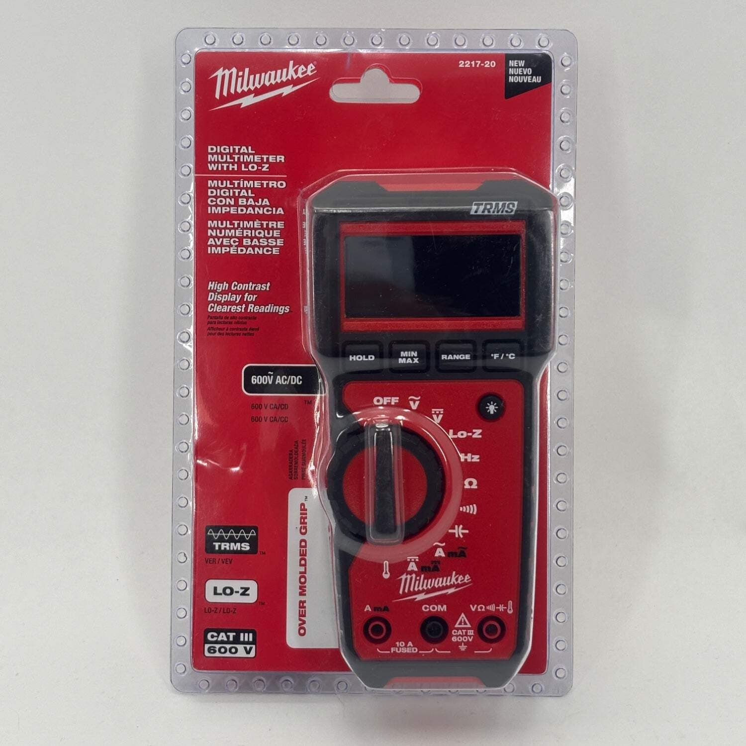 New Milwaukee Digital Multimeter with Lo-z 2217-20