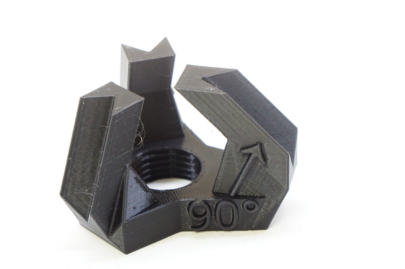 Drill Bit Sharpener Guide w/ 3 angles for Dremel Rotary Tool (M19-2 Thread)