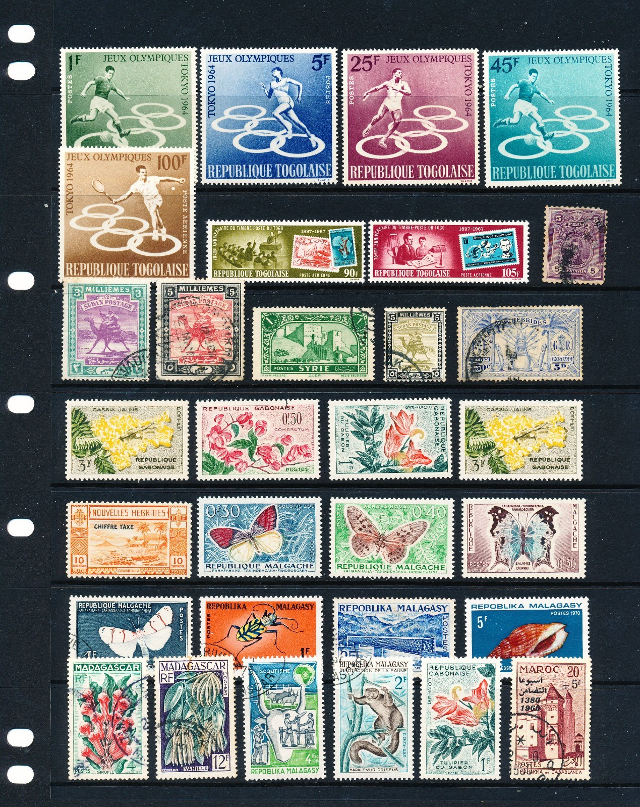 Syria, Sudan, Togo, Others