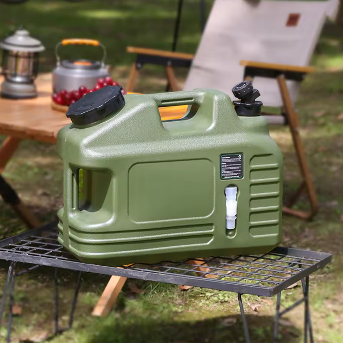 7 Gallon Water Jug, Camping Water Container BPA Free Water Storage with Spigot N