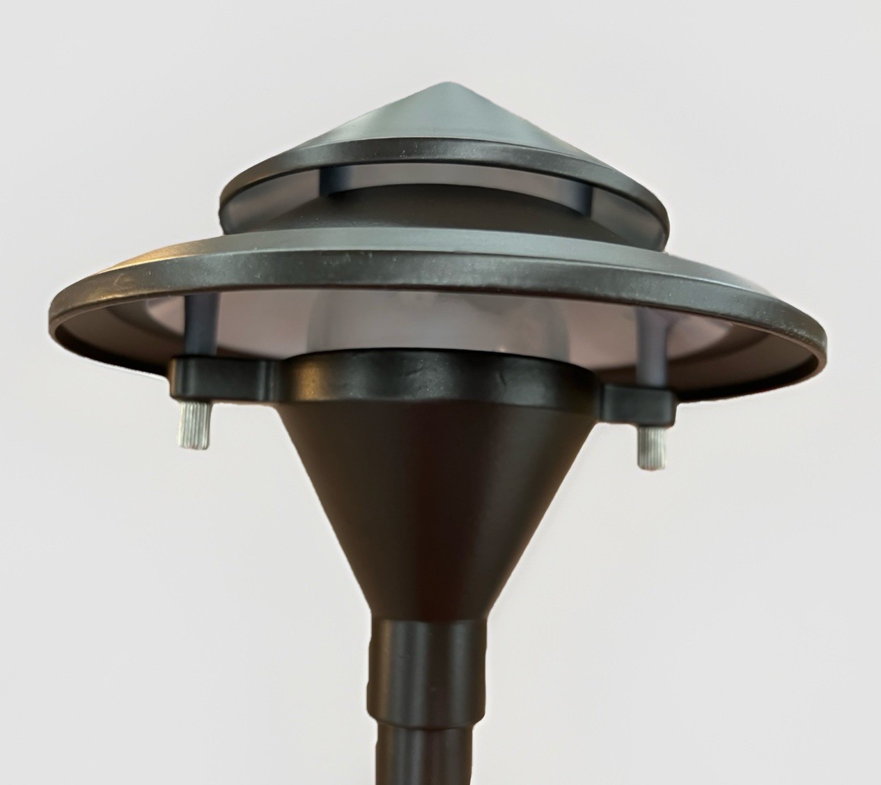 Kichler 3-Watt Low Voltage Hardwired LED Landscape Path Light Olde Bronze 3000K