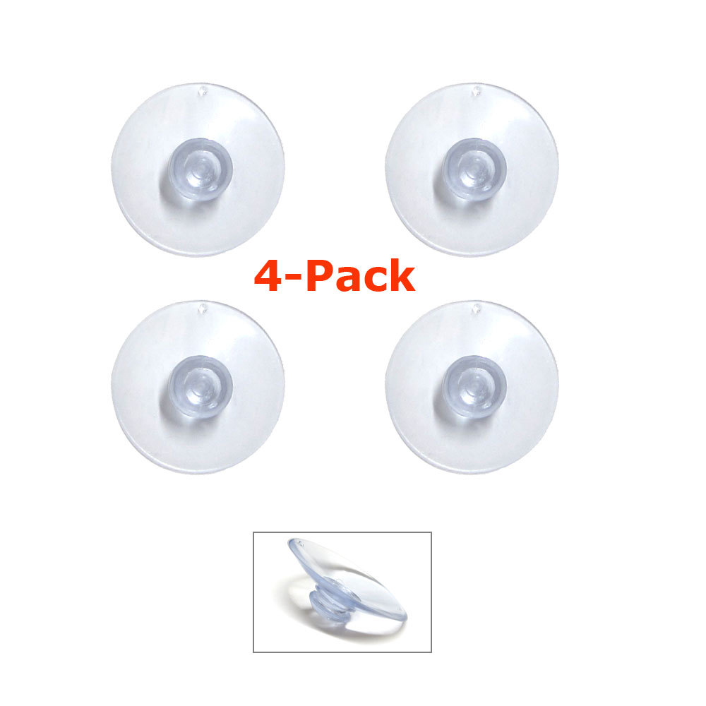 4-Pack Car Windshield Suction Cups Replacement for Small Mini EZ Pass Clip Toll