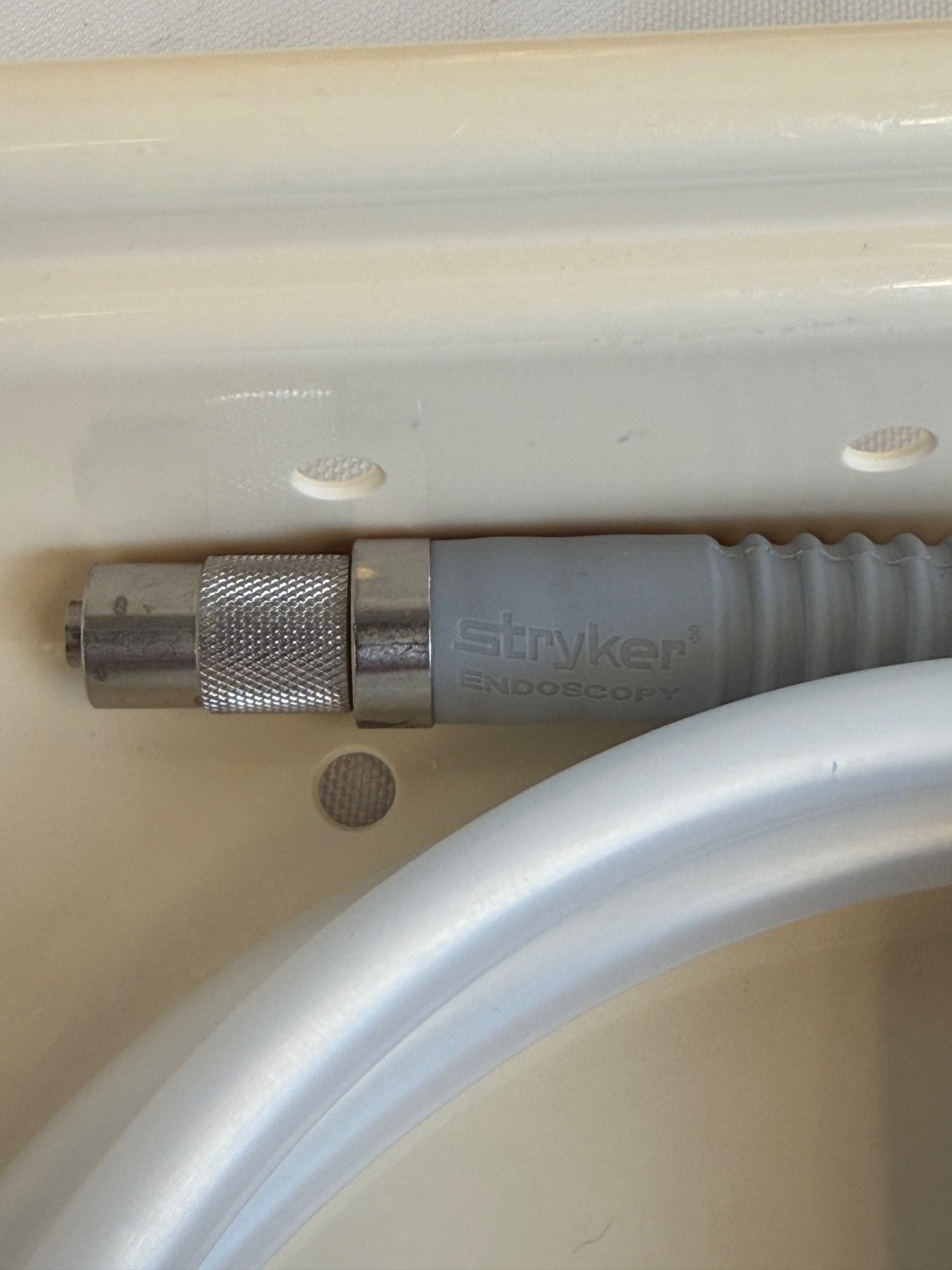 Stryker 1288 HD Camera Head & Coupler w/ Clear Light Cable & Sterilization Case