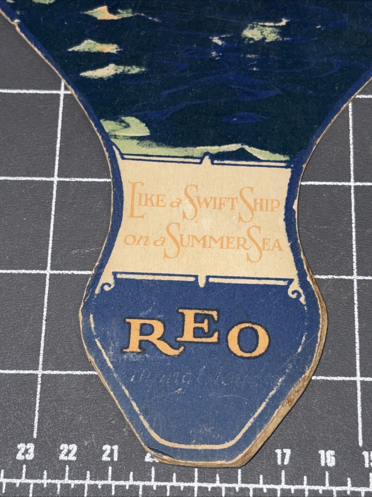 Vintage Lot Of 3 Advertising Cardboard Handheld Fans