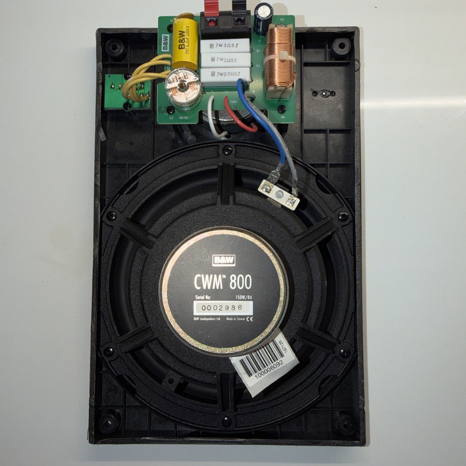 USED B&W CWM800 in wall Speakers