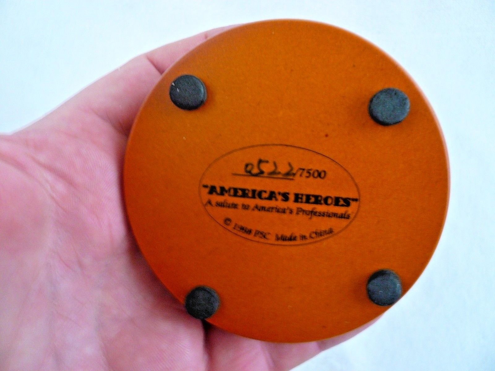 Fireman Collectible Statue Figurine New NIB Firefighter Free Shipping