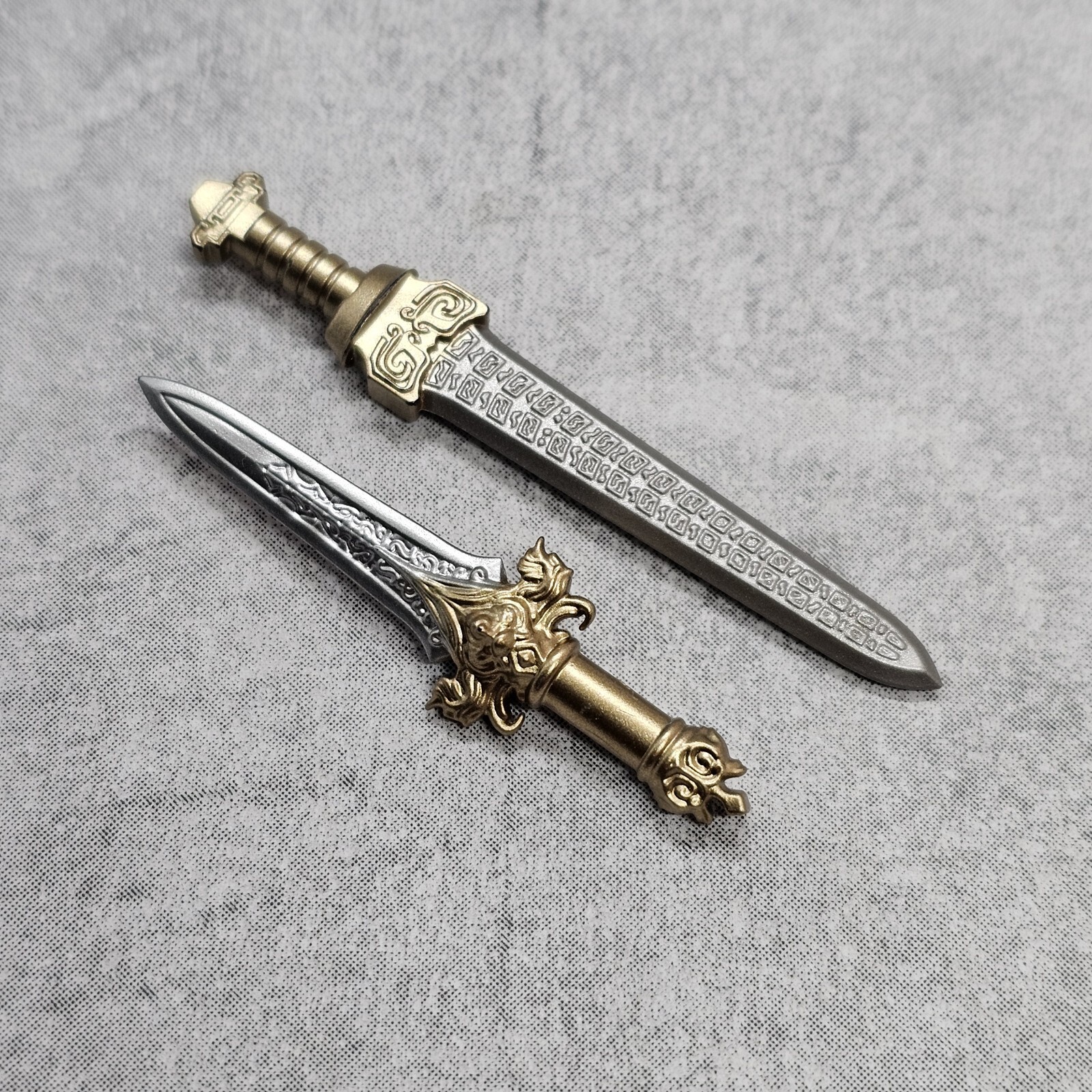 5pack Fantasy Knight Swords Spear Weapons for Block Minifigures F7fw01 Lotr