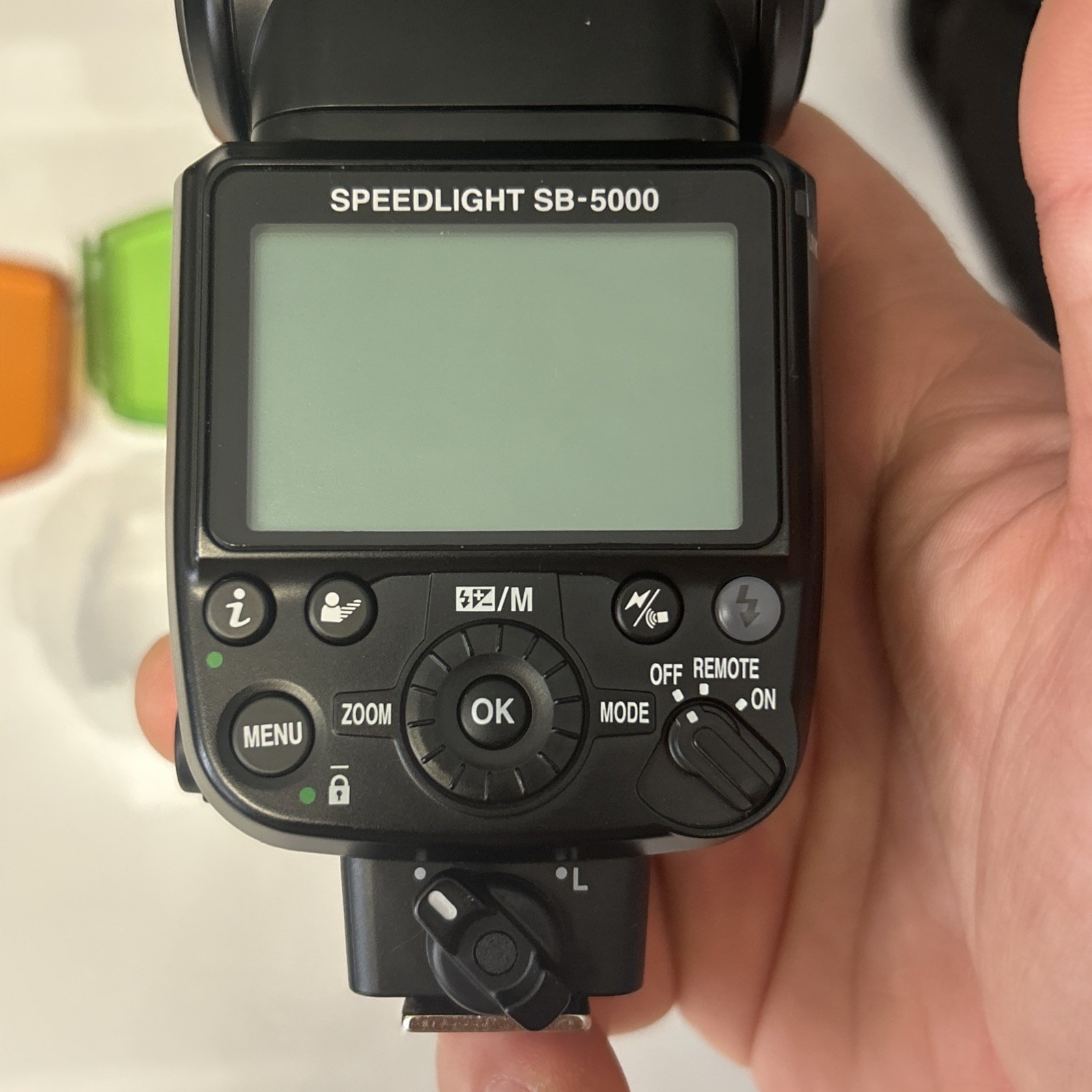 In Box [ MINT++ w /case ] Nikon Speedlight SB-5000 Shoe Mount Flash