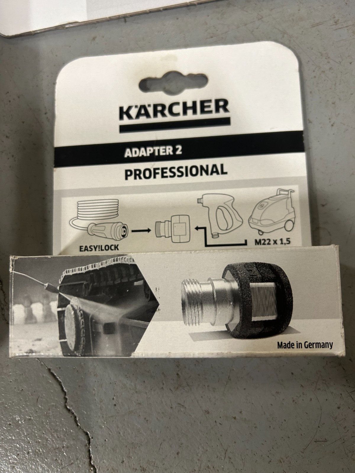 Karcher Commercial Trigger Gun, Spray Wand, 25 Degree Nozzle & Adapter PKG