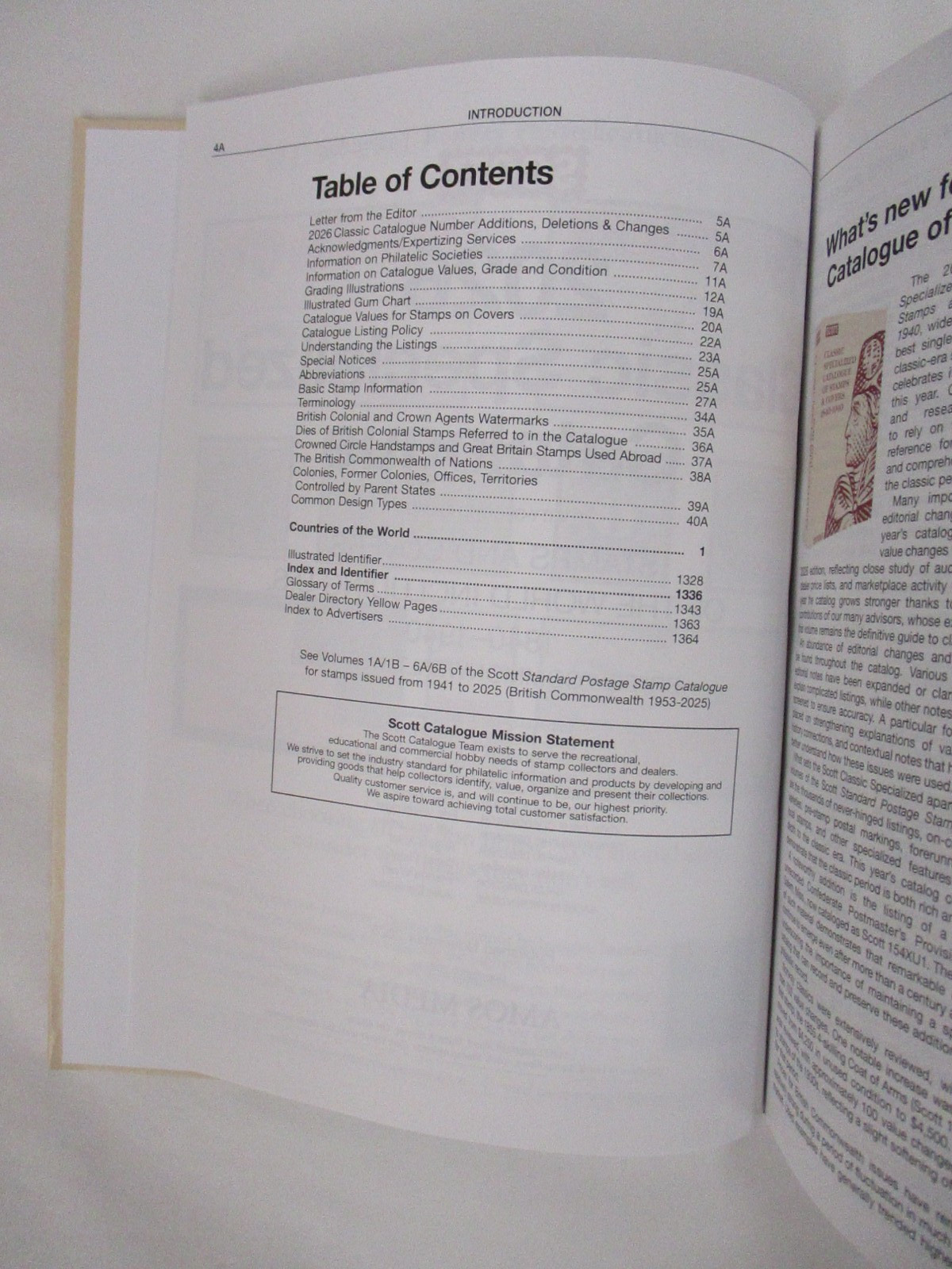 2026 Scott Classic Catalogue of Worldwide Stamps and Covers 1840-1940