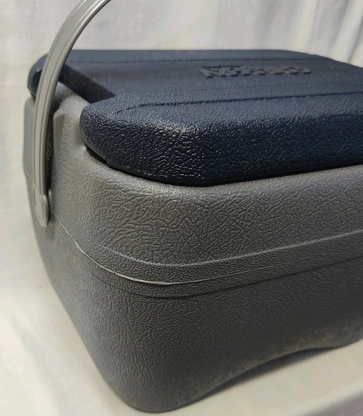 Vintage CAR-SERV Console Cooler w/ Cup Holders! Armrest Teamsters Union GUC RARE