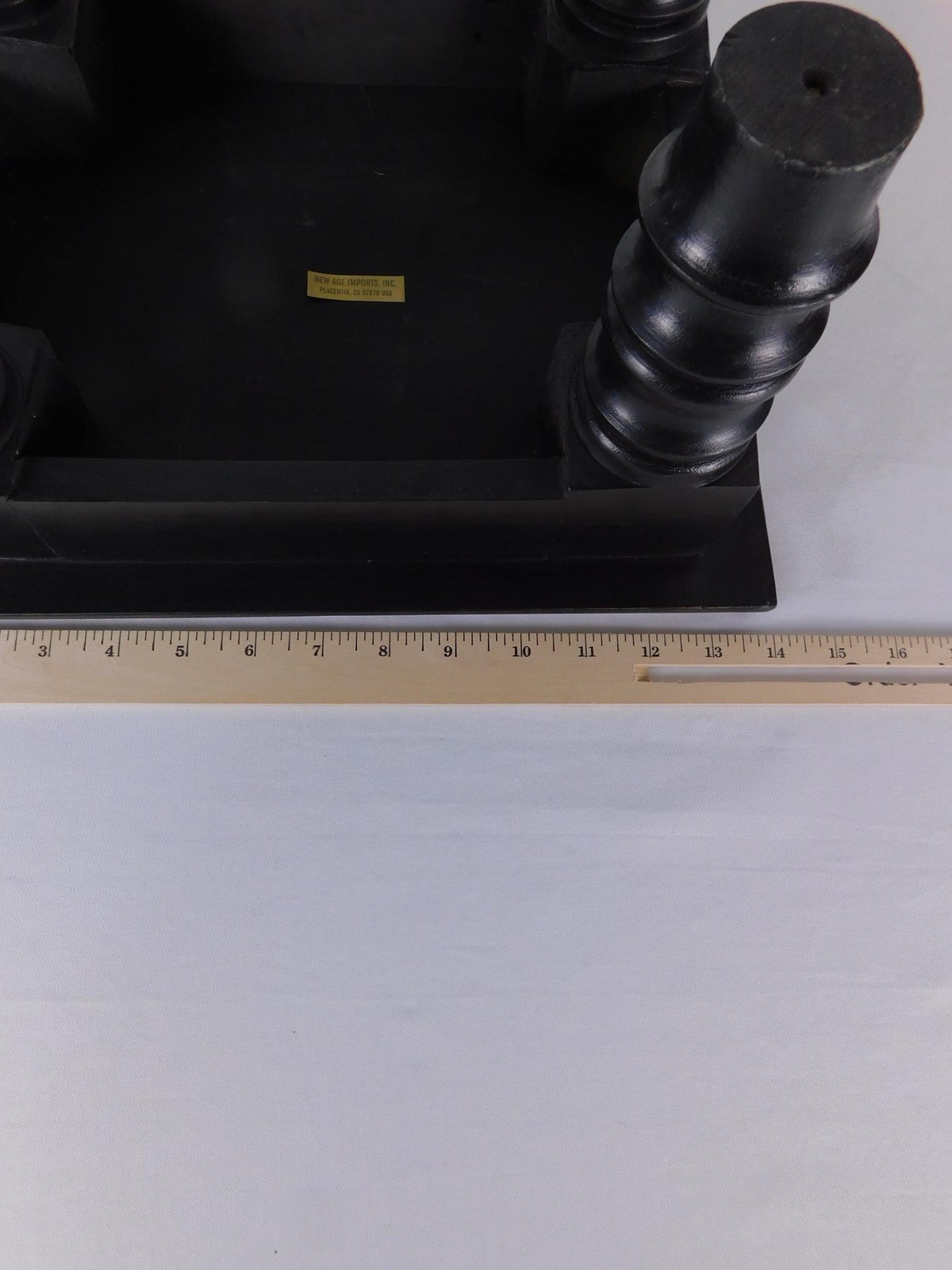 Triple Moon Pentacle Altar Table New Age Imports Wicca Witchcraft Ritual