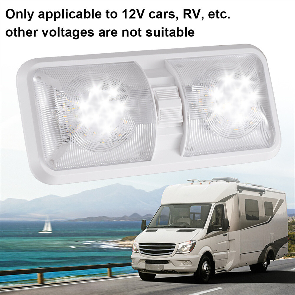 4PCS 12V Led RV Ceiling Dome Light RV Interior Lighting for Trailer Camper Boat