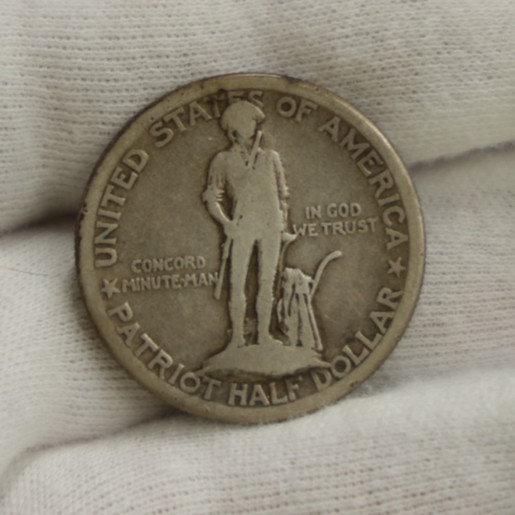 1925 US Lexington Concord Commemorative 50c Fine+