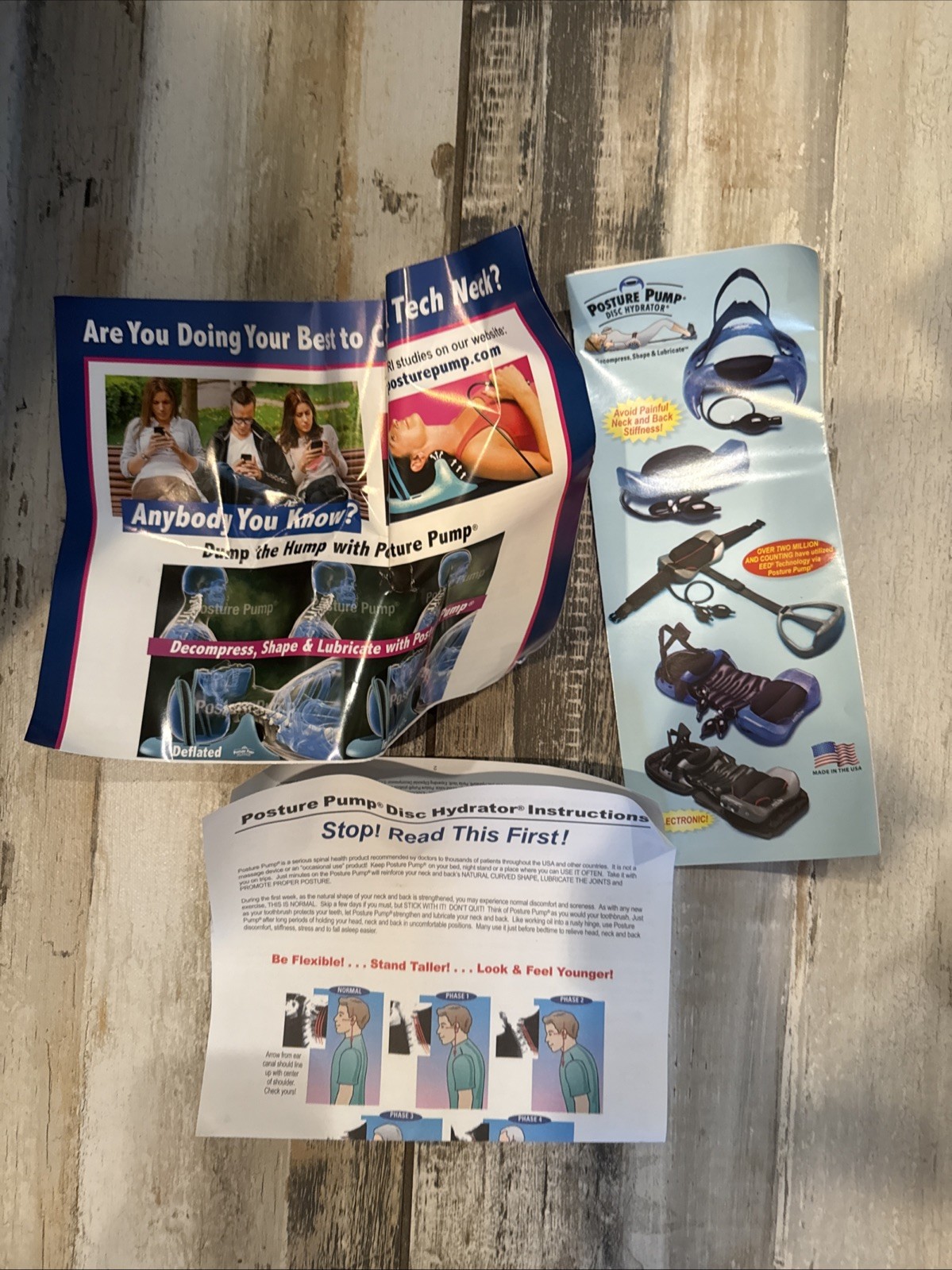 Posture Pump 1100-SX Neck Disc Hydrator Cervical Spine Pain Relief Therapy