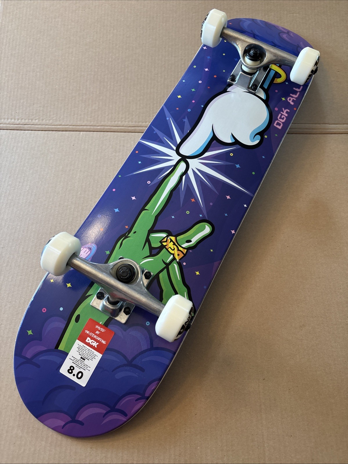 DGK Skateboard Complete Friends Alien Mickey  8.0"
