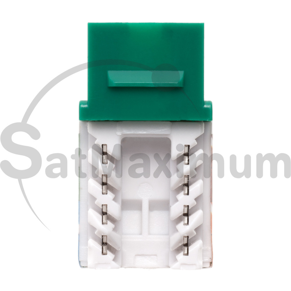 Keystone Jacks Cat5e Cat5 Cat6 Punch Down Jack 45 Degree Network Connector LOT