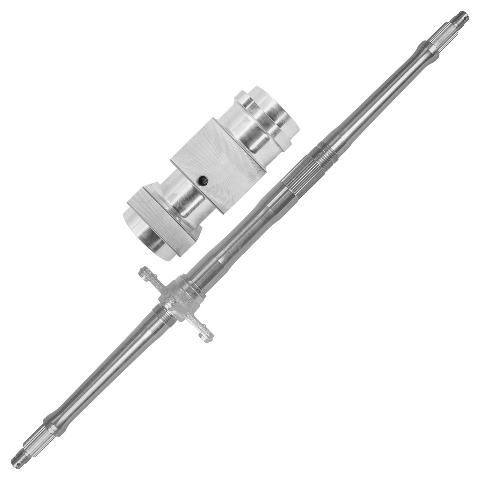 Rear Axle Shaft And Bearing Carrier Hub for Kawasaki KFX400 KSF400A 2004-2006