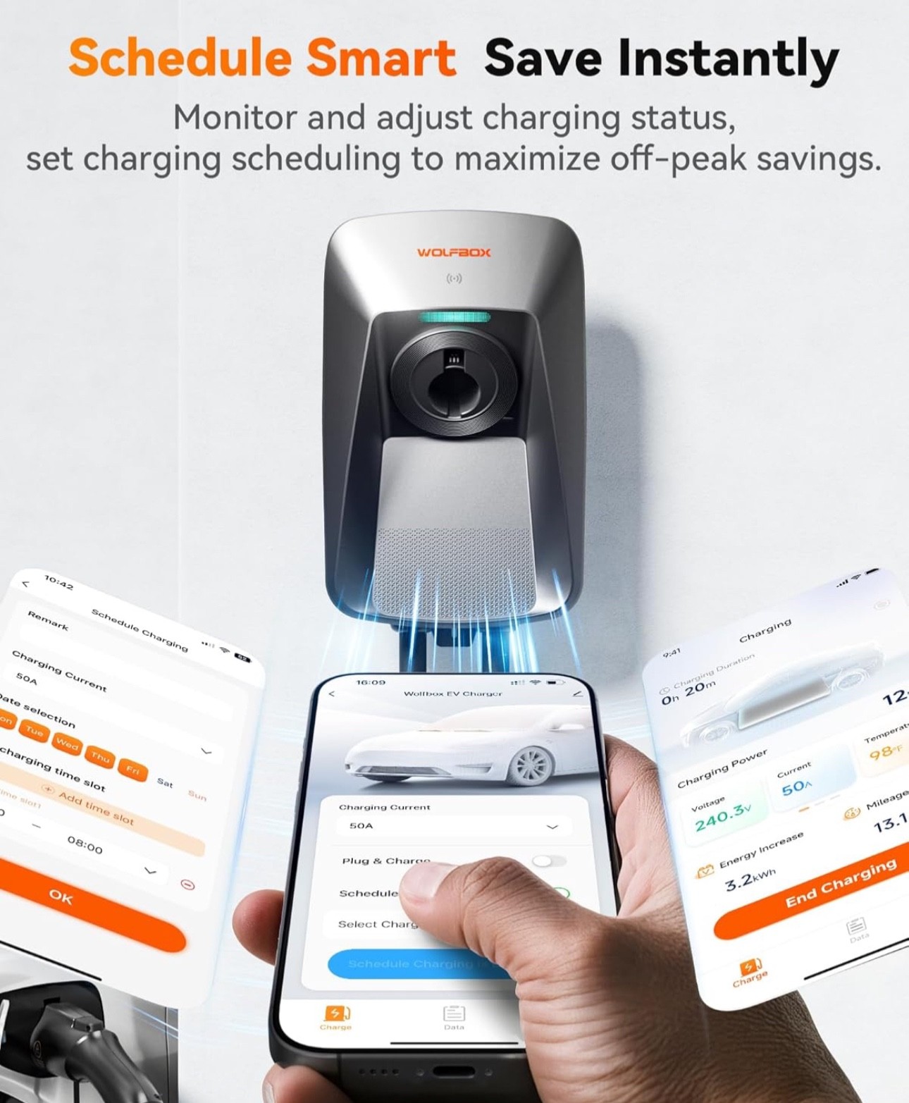 Brand WOLFBOX Specification Met CSA, FCC Manufacturer wolfbox Efficient charging