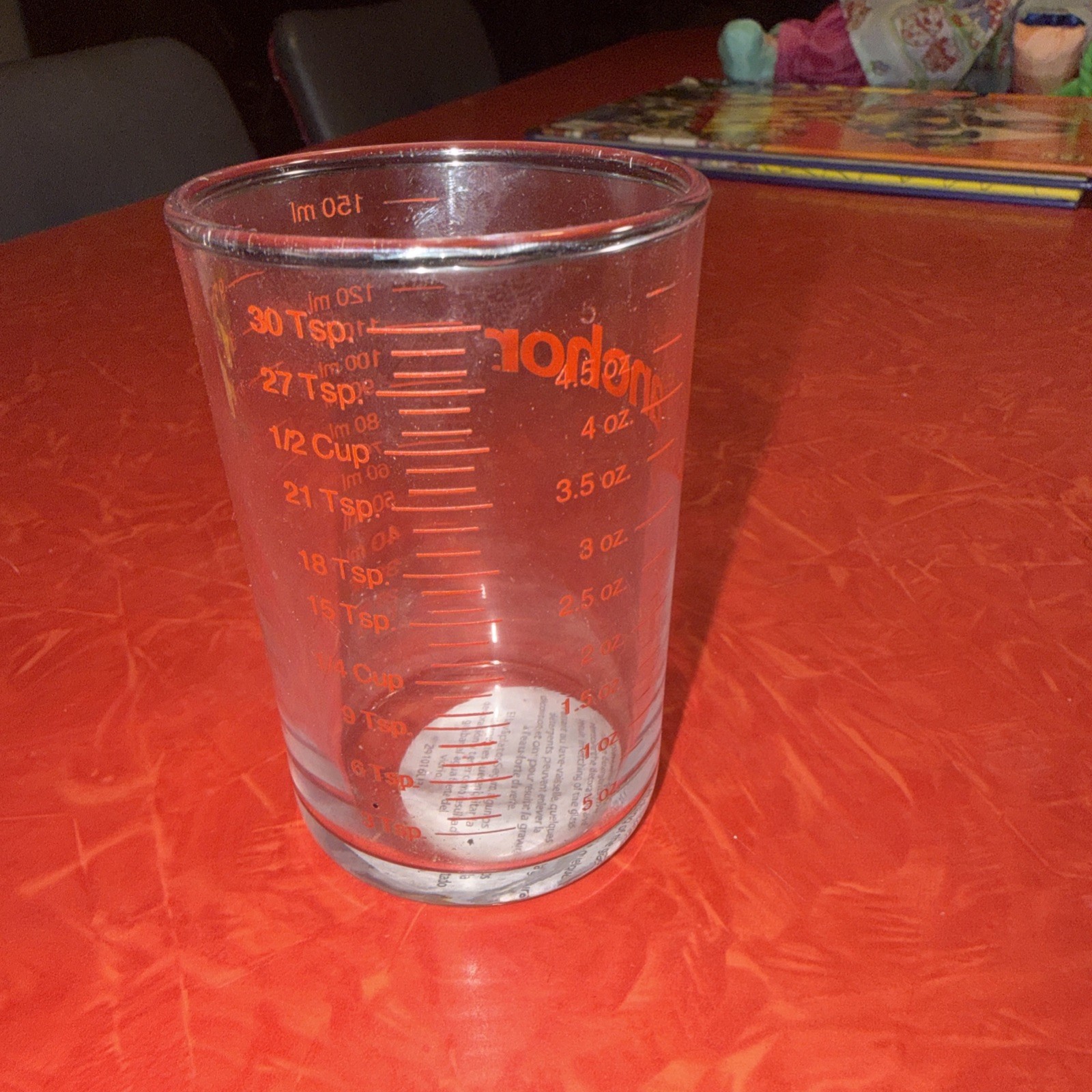 Anchor Hocking 150 ml 5 oz Bar & Kitchen Graduated MEASURING GLASS