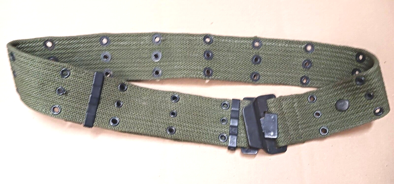 US Vietnam Style Reproduction Cotton Davis Belt