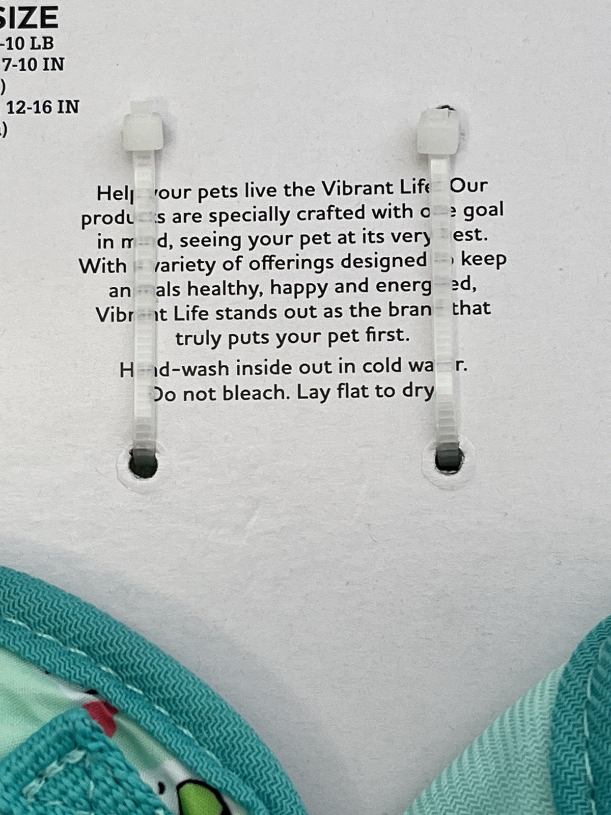 BLUE SUSHI DESIGN Vibrant Life Harness + Leash for Cats - One Size 5 - 10 lbs