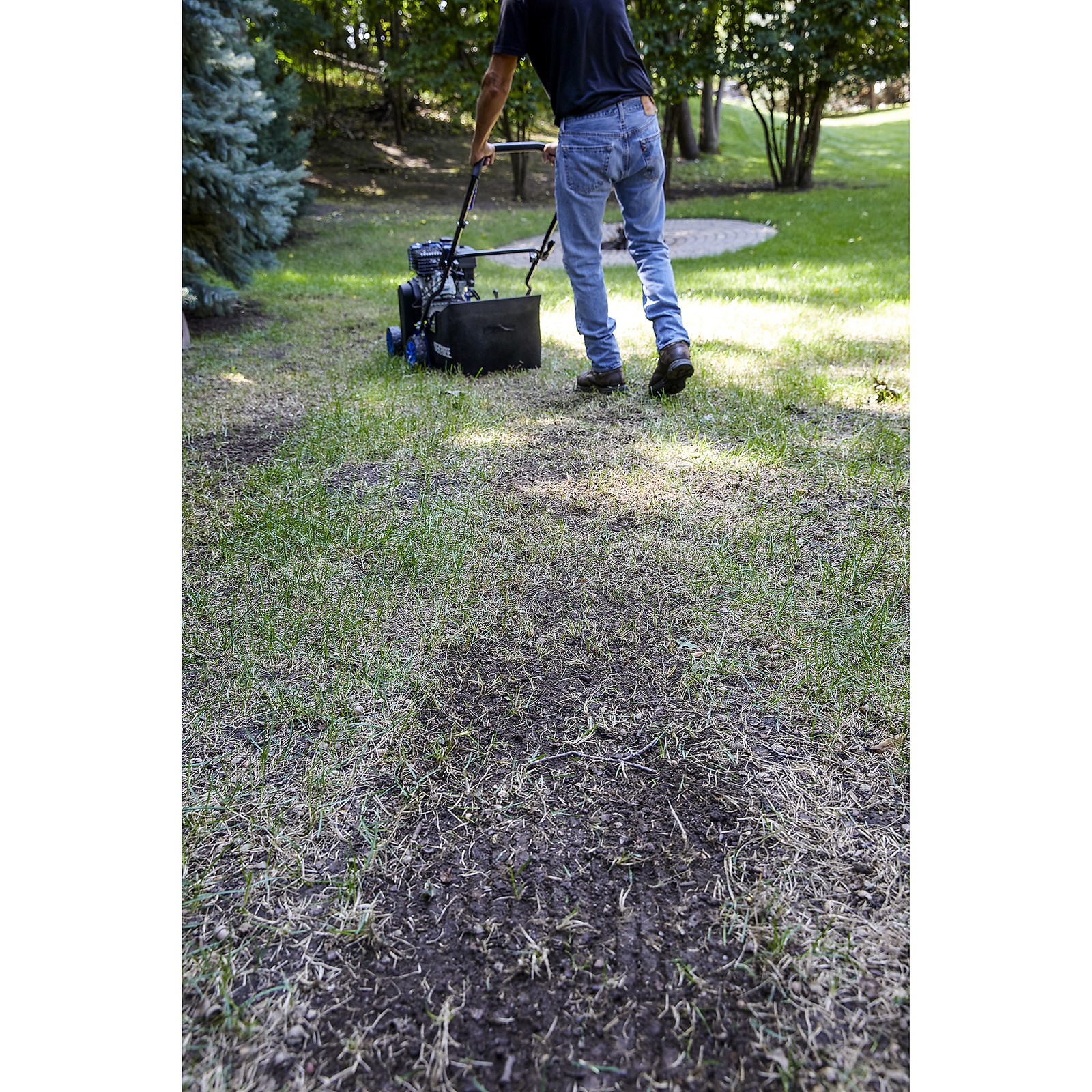 Powerhorse 2-in-1 Gas Dethatcher/Scarifier with 212cc Engine