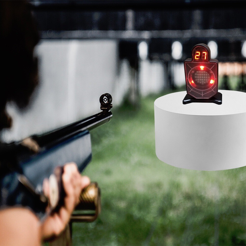 Portable Laser Trainer Target for Dry Fire Practice and Reactive Laser Shooting