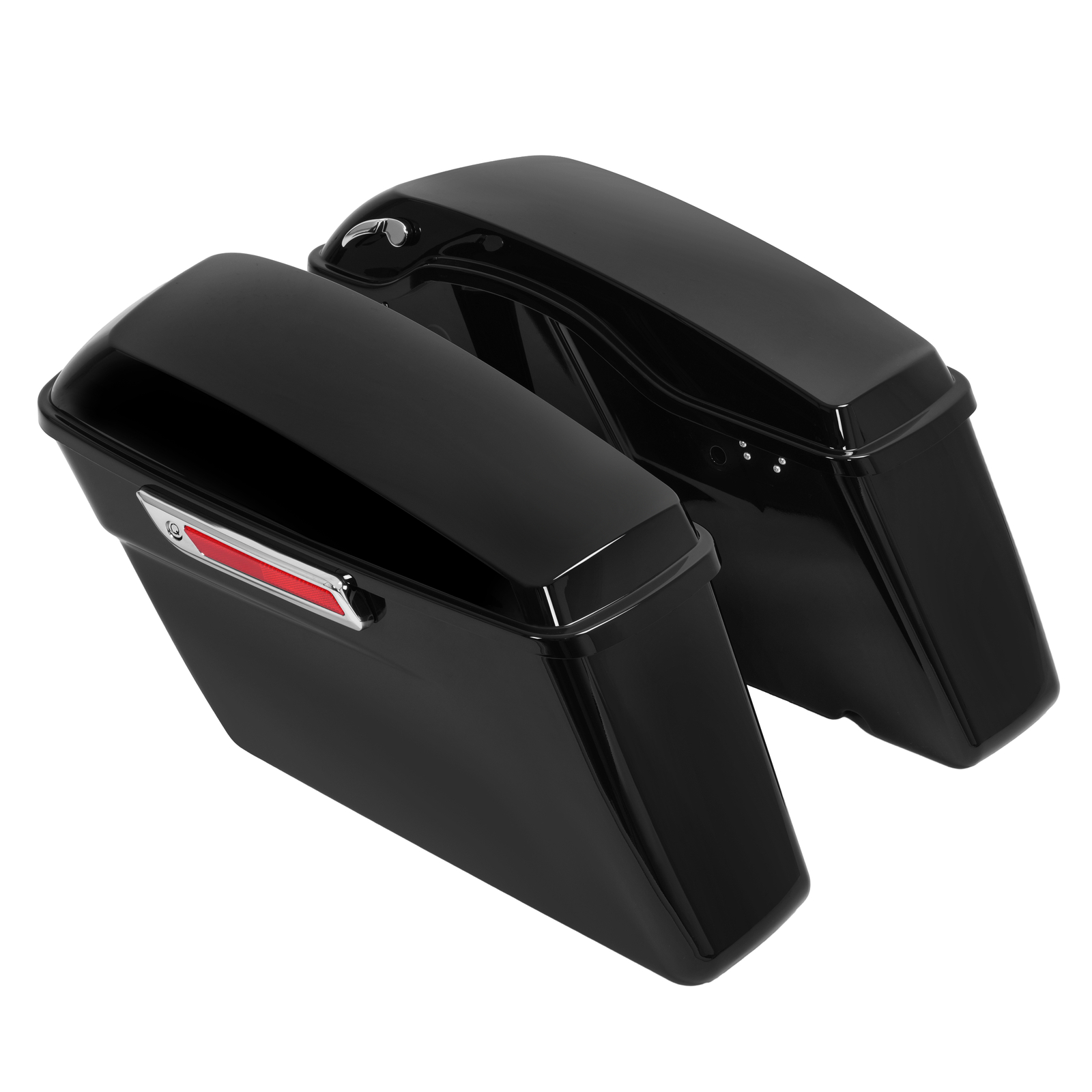 For Harley Softail Heritage Hard Saddlebags Saddle Bags & Conversion Brackets