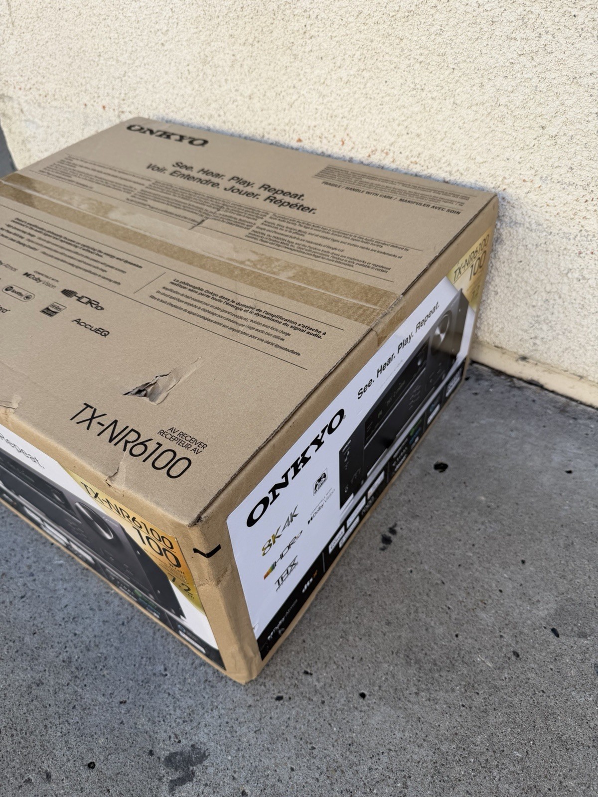 Onkyo TX-NR6100 - 7.2-Channel THX Certified AV 8K Receiver 🔥SEALED🔥