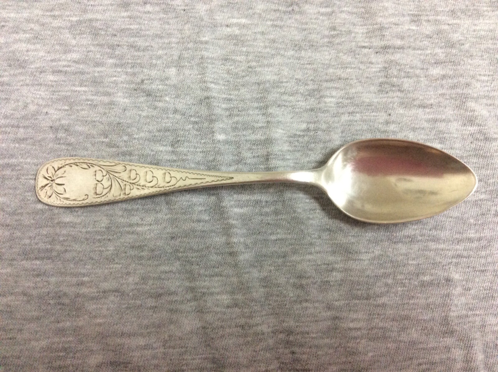 Antique German Walter Hermann 800 Silver Teaspoon 5 1/2”
