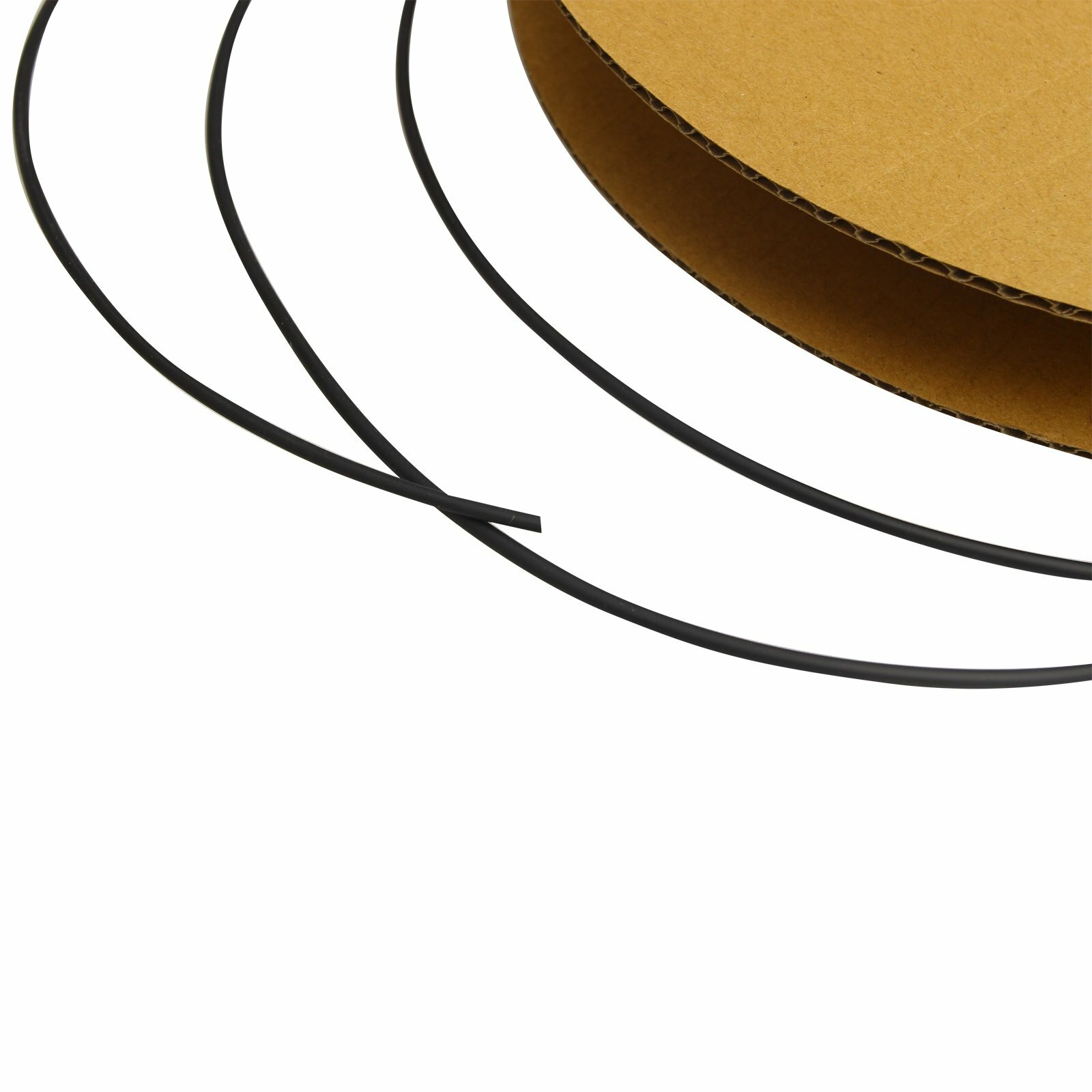 Black 3/32" 2.4mm 100 FT. 100' Feet Polyolefin 2:1 Heat Shrink Tubing Tube Cable