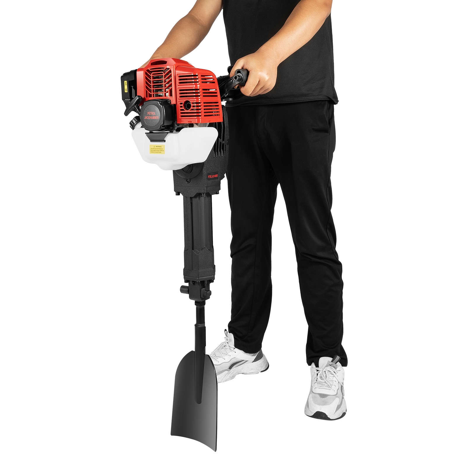 Handheld Trencher Digger Machine 52CC 2Stroke Garden Tree Digger Digging Machine