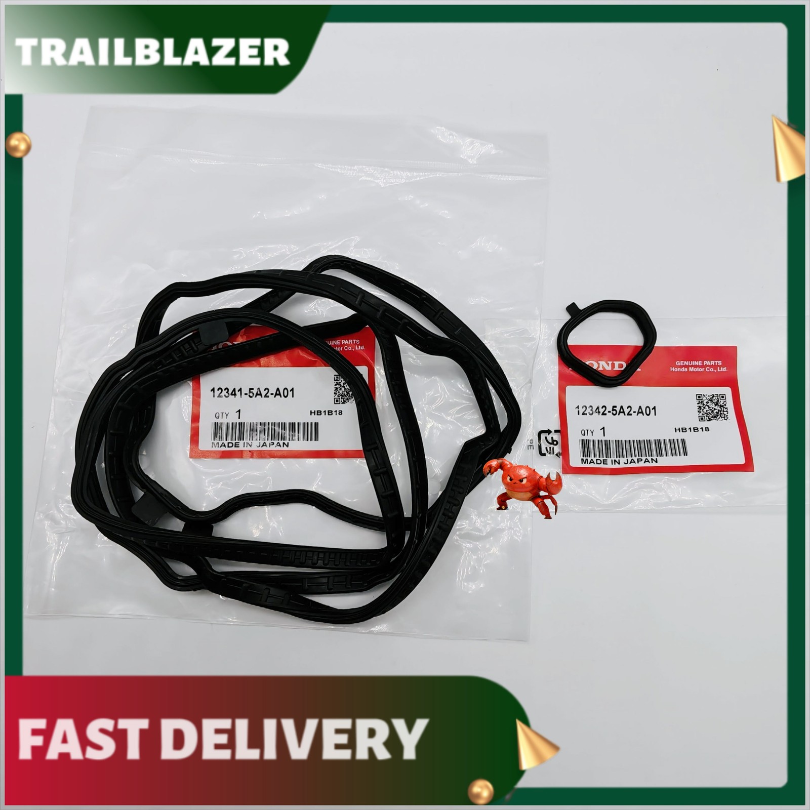 OEM Valve Cover Gasket w/Seal For Honda Acura 2.4L  ACCORD CRV TLX ILX