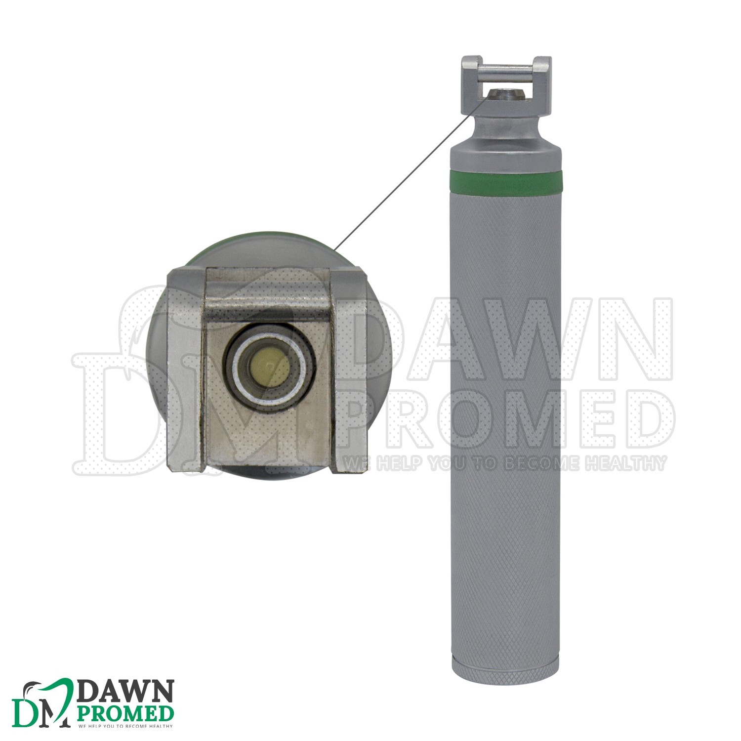 4 Pcs Mccoy Laryngoscope Flexi-Tip Fiberoptic Led Blade #2, 3, 4 Medium Handle