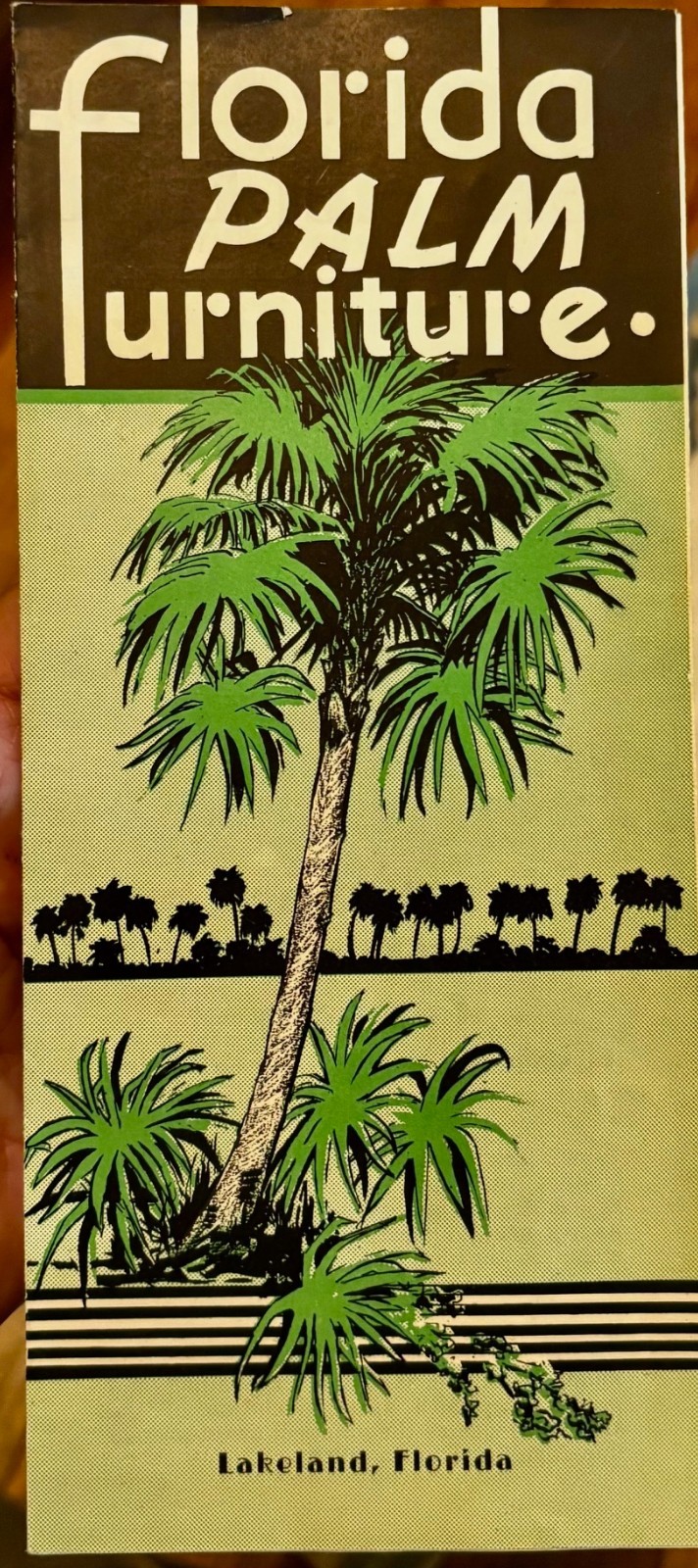 1930s Lakeland Florida Palm Furniture Advertising Brochure