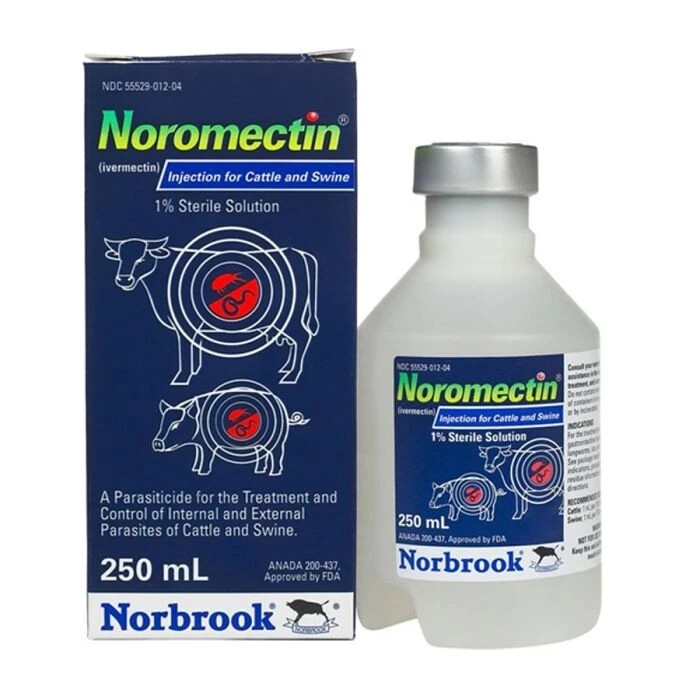 Norbrook  250 mL Cattle Swine wormer dewormer
