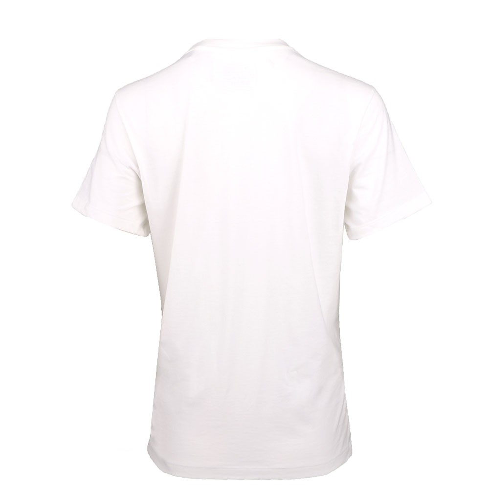 adidas Ilu Hand Graphic Crew Neck Short Sleeve T-Shirt Womens White Casual Tops