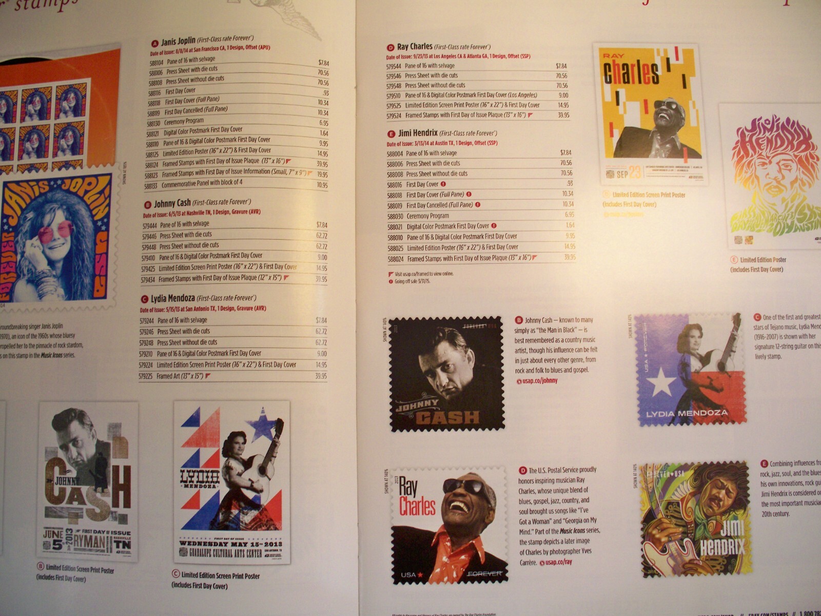 USA PHILATELIC MAGAZINE 2015/Volume 20/Quarter 1-COMPREHENSIVE EDITION Stamps