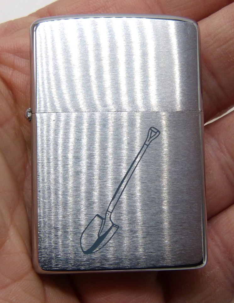 Vintage Unfired 1969 Zippo Lighter Ground Breaking NYC Water Tunnel No 3 1970