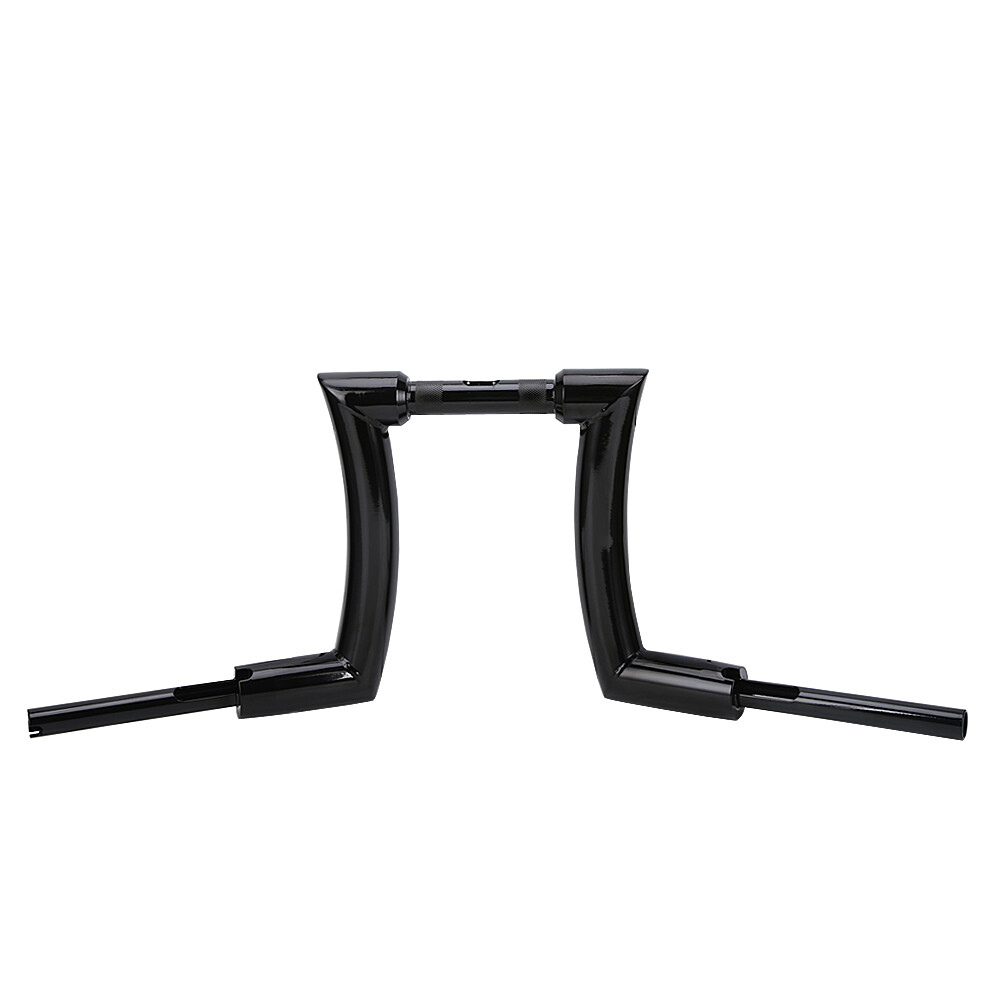 12" Rise 2" Ape Hanger Handlebar Black For Harley Softail Slim Sportster Dyna FL