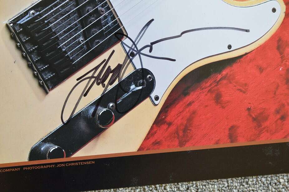 Santa Cruz Blues Festival Concert Poster 2001 Autographs