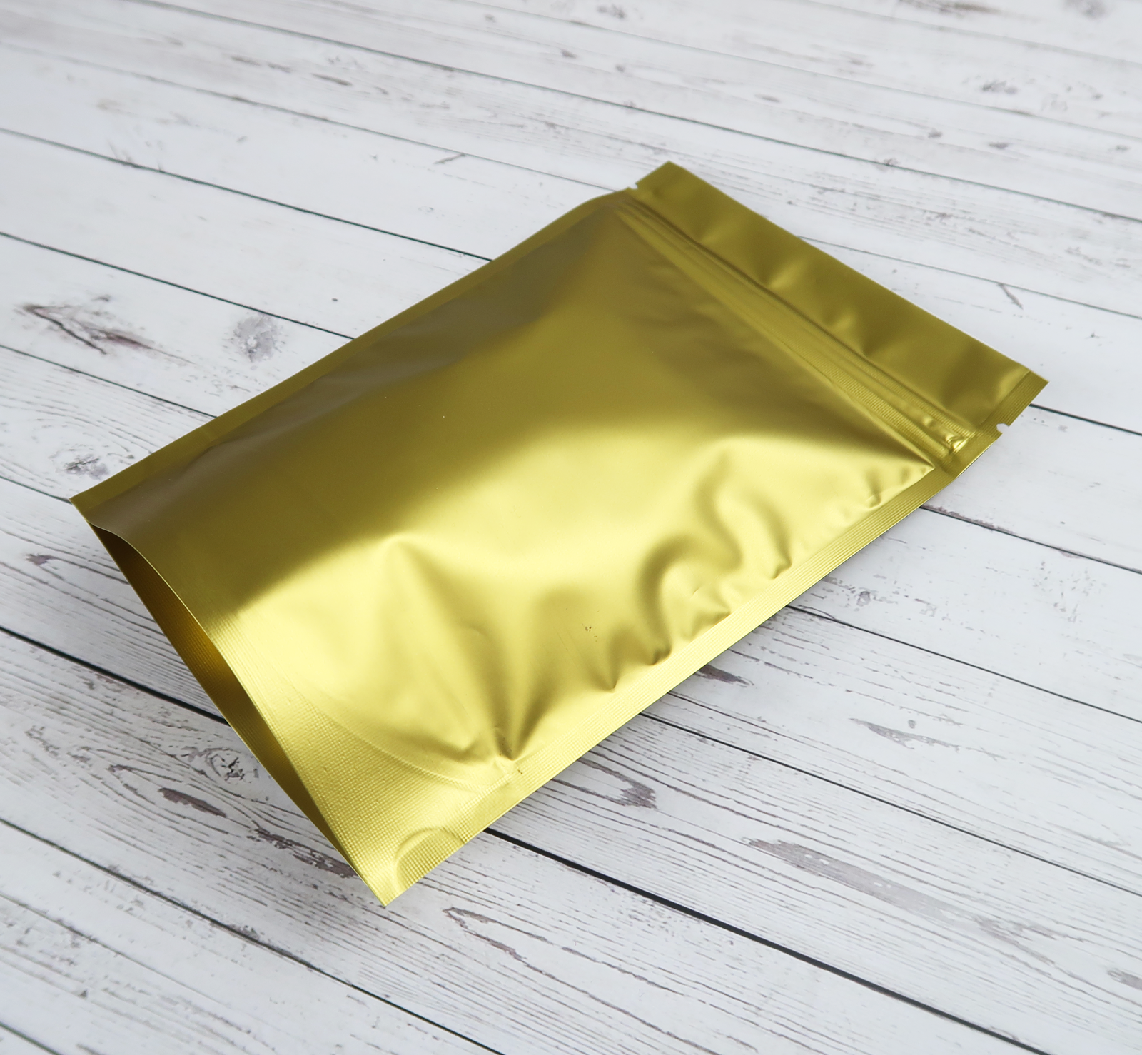 100/500/1000 Gold Mylar Packaging Bags Resealable Candy Cookie Storage Pouch