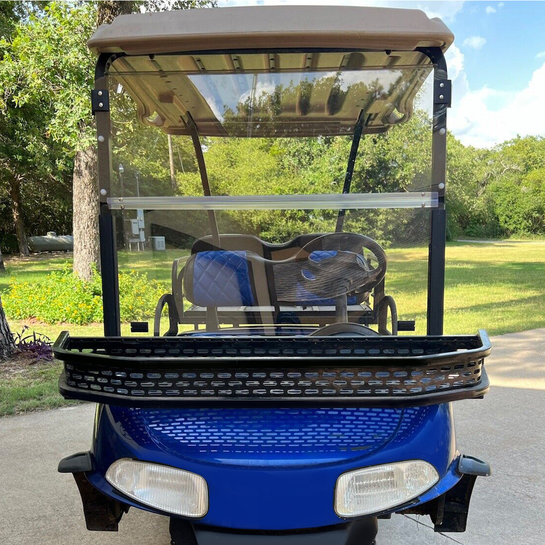 For EZGO RXV Tinted Windshield 2008-UP Folding Style *New In Box Golf Cart Part*